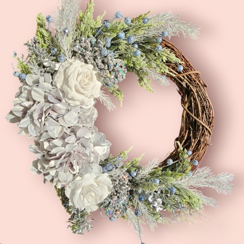 snow day wreath